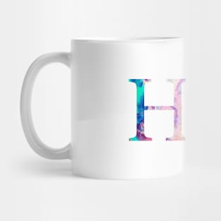 Rainbow Marble Eta Mug